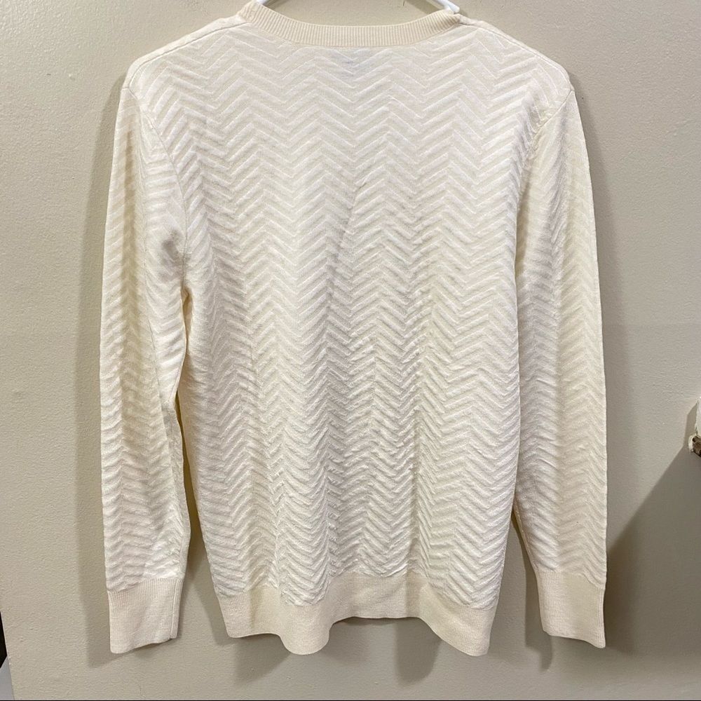 THEORY hannalor Evian wool blend jacquard sweater - Picture 7 of 9